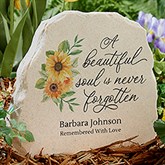 Beautiful Soul Personalized Standing Garden Stone - 44793