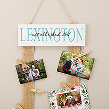 Family Name Personalized Photo Holder - 45561