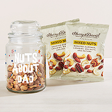 Nuts About...Personalized Glass Jar with Harry  David Nuts Gift Set - 45944