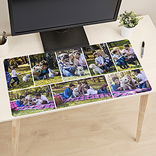 Photo Collage Personalized Desk Mat - 49171