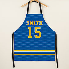 Sports Jersey Personalized Full Color Apron - 50188