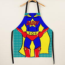 Super Dad Personalized Full Color Apron - 50200