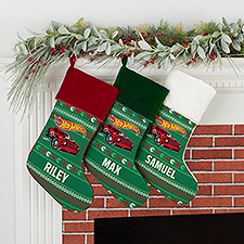 Hot Wheels™ Holiday Personalized Stocking - 50517