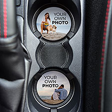 Your Own Photo Personalized Photo Car Coaster Set of 2  - 51440