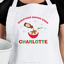 Elf Spaghetti Personalized Christmas Apron  - 51708