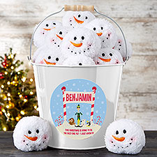 Elf Movie Personalized Treat Bucket  - 51727