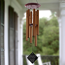 Harmony of Her Heart Personalized Wind Chimes  - 52614