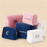 Classic Celebrations Embroidered Velvet Makeup Bags  - 52687