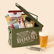 Romantic Ammo Can Personalized Gift Set For Him - 53020