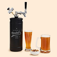 Brewing Co. Engraved Stainless Steel Mini Keg - 53201