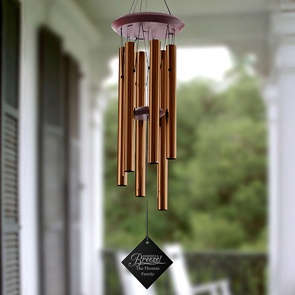 Personalized Wind Chimes - Breezy Summer - 11546