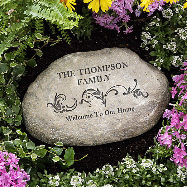 Personalized Garden Stones - Our Family - 11667