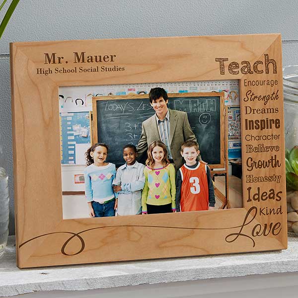Personalized Teacher Picture Frames - Our Teacher - 14331