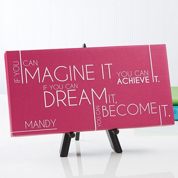 Personalized Canvas Prints - Inspiriting Messages - 14669