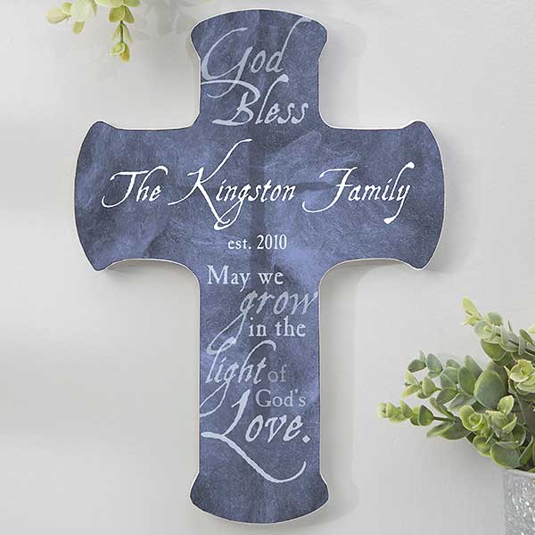 Personalized Wall Cross - Grow In God's Love - 15386