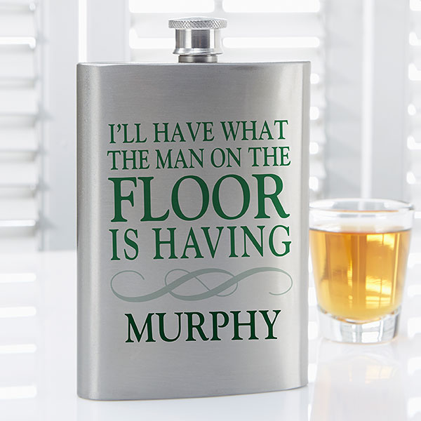 Personalized Irish Flask - Irish Quotes - 15782