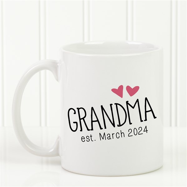 Personalized Coffee Mug - Grandparent Established - 15784