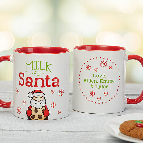 Personalized Christmas Cookies & Milk For Santa Collection - 15915