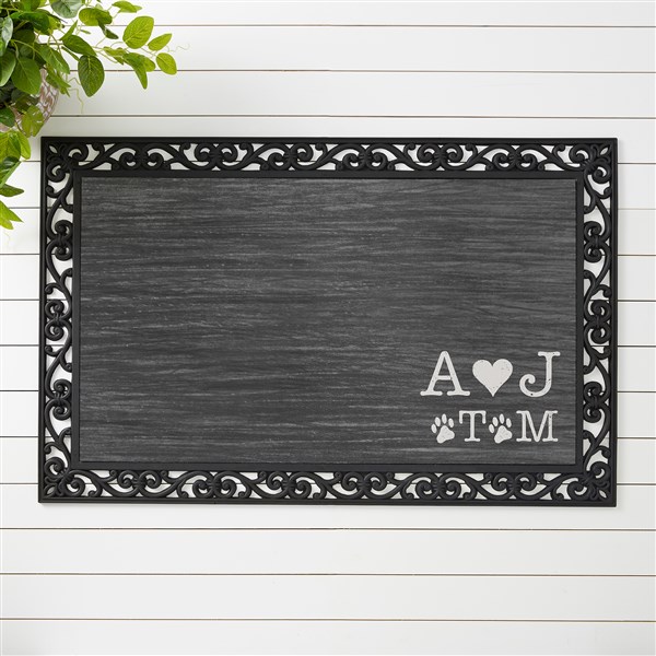 Personalized Family Doormat - Family Initials - 15966