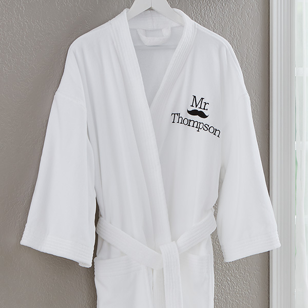 Embroidered Couple Robe - Better Together - 17392