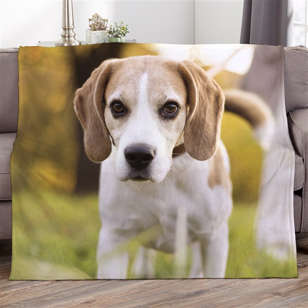 Personalized Pet Photo Blankets - 17398