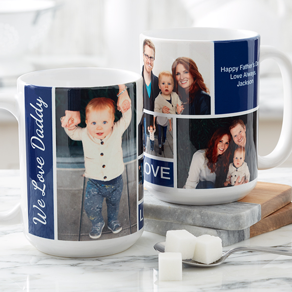 Photo Collage Mugs - Family Love - 17665