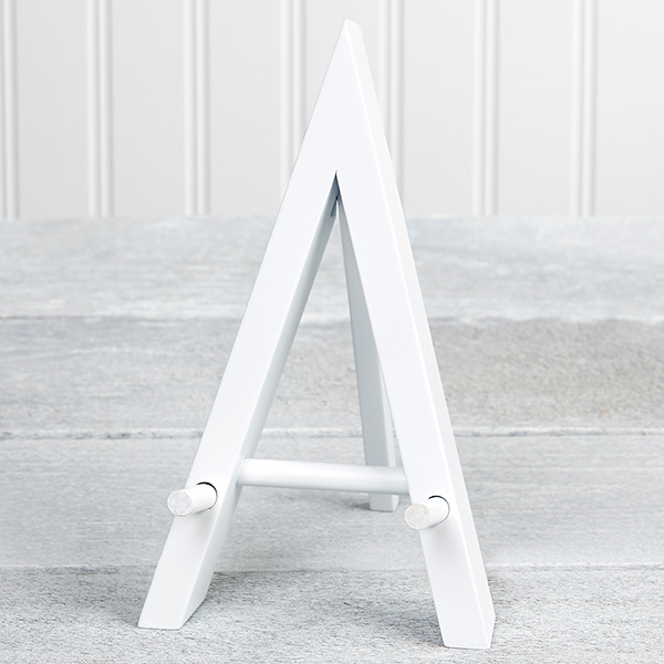 White Wood Easel - 17743