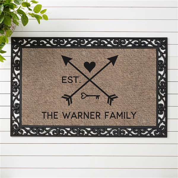 Personalized Doormats - Arrows of Love - 17793