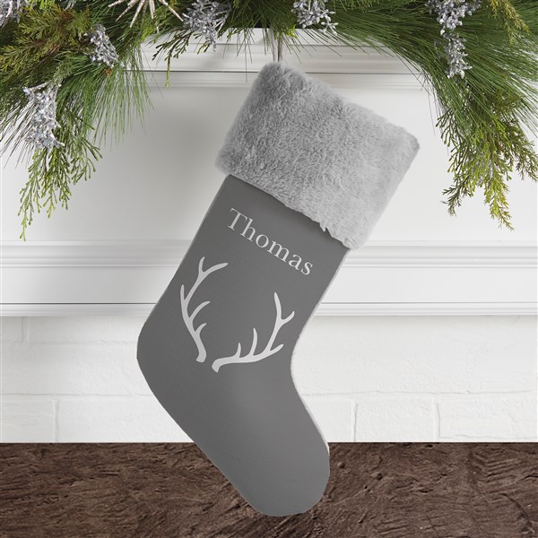 Winter Woodland Personalized Christmas Stockings - 19349