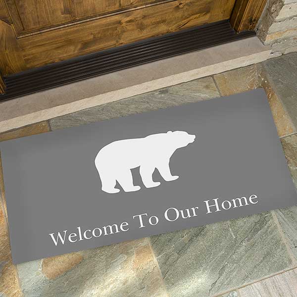 Winter Themed Personalized Doormats - 19463