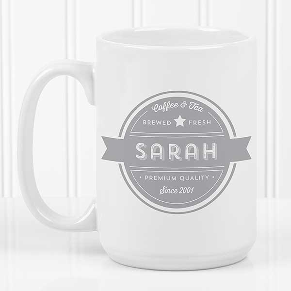 Personalized Coffee Mugs - Coffee House - 21292