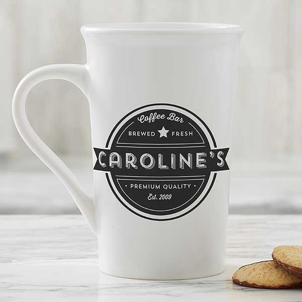 Personalized Coffee Mugs - Coffee House - 21292