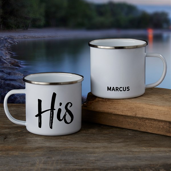 His and Hers Personalized Camping Mugs - 23849