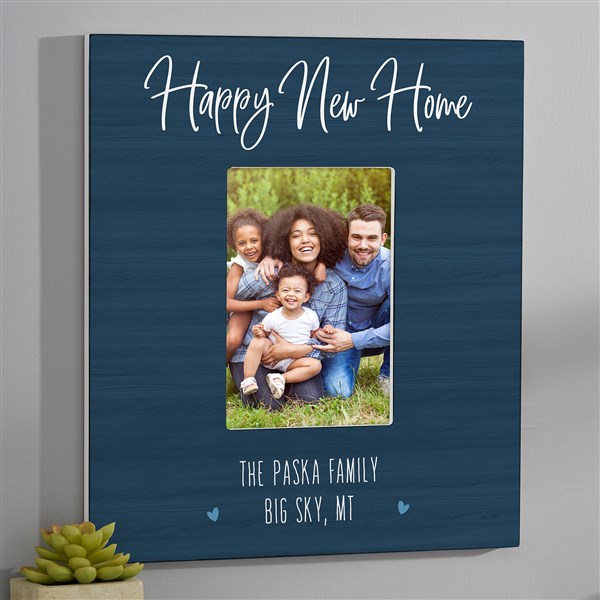 Happy New Home Personalized Family Picture Frames - 24274