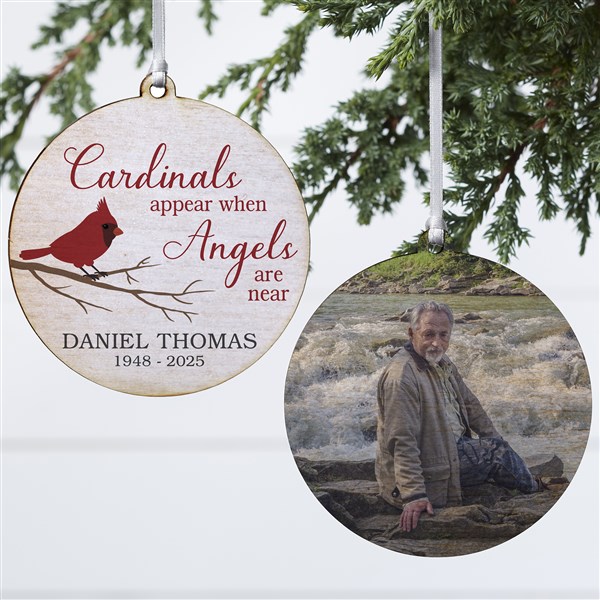 Personalized Cardinal Memorial Ornaments - 24928