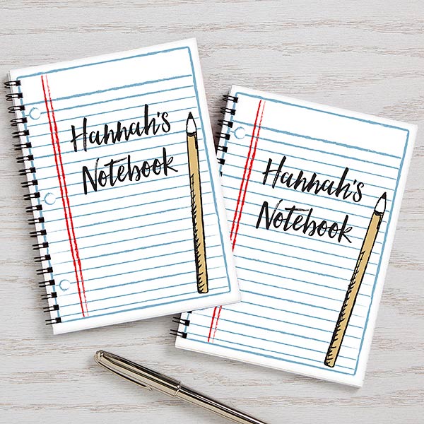 Notebook Scribbles Personalized Mini Notebooks - Set of 2 - 25460