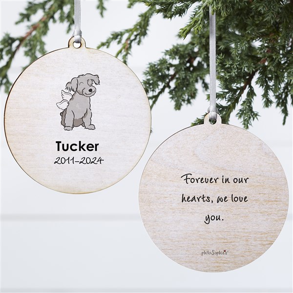 Personalized Yorkie Memorial Ornaments by philoSophie's - 25795