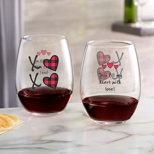 XoXo philoSophie's Personalized Wine Glasses - 26219