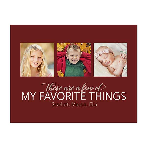 Custom Refrigerator Photo Magnets - My Favorite Things - 26643