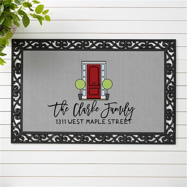 Front Door Welcome Personalized Doormats - 27475