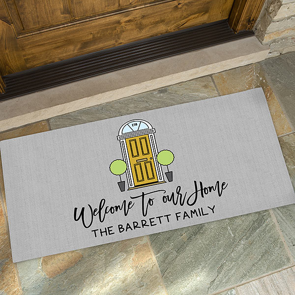 Front Door Welcome Personalized Doormats - 27475