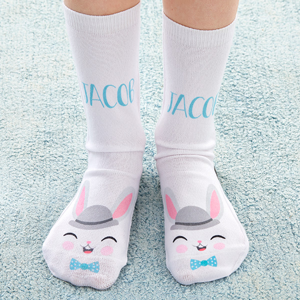 Easter Boy Personalized Kids Socks - 27562