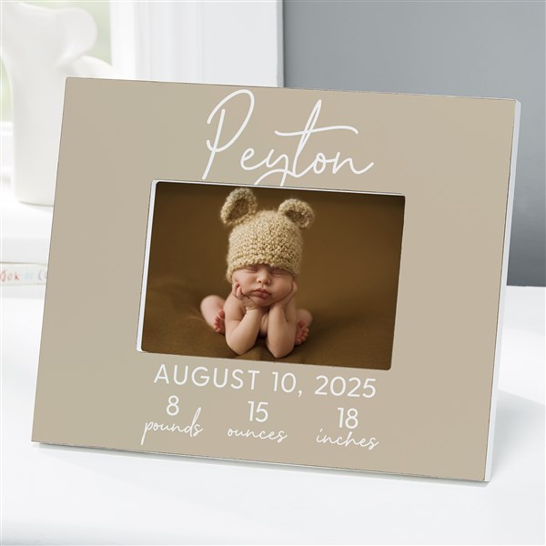 Simple & Sweet Baby Personalized Picture Frame - 28421