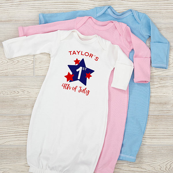 Baby's First 4th of July Personalized Baby Clothing - 28778