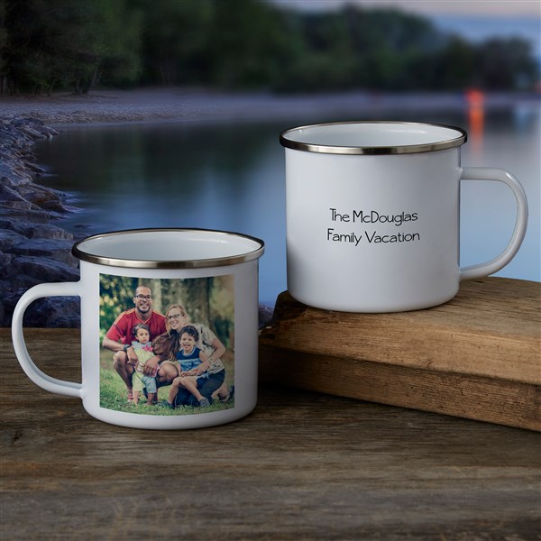 Personalized Family Photo Camp Mug  - 28831