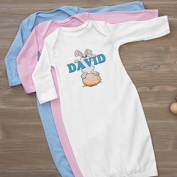 Bunny Love Personalized Easter Baby Clothing - 29180