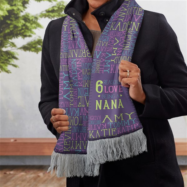 Reasons Why For Grandma Personalized Women's Scarf - 30277