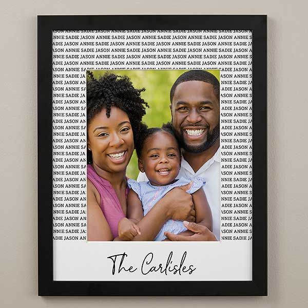 Family Names Personalized Framed Prints - 30804