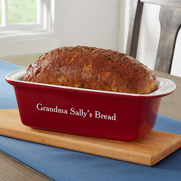Personalized Classic Ceramic Loaf Pan - 31334