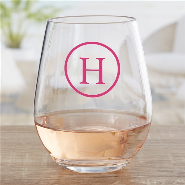 Classic Celebrations Personalized Unbreakable Tritan Wine Glasses - 32821